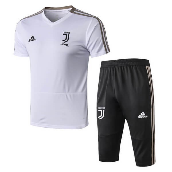 Entrenamiento Juventus Conjunto Completo 2018-19 Blanco Negro